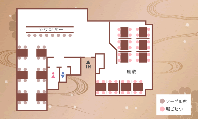 店内レイアウト
