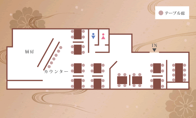 店内レイアウト