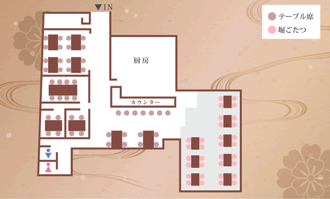 店内レイアウト