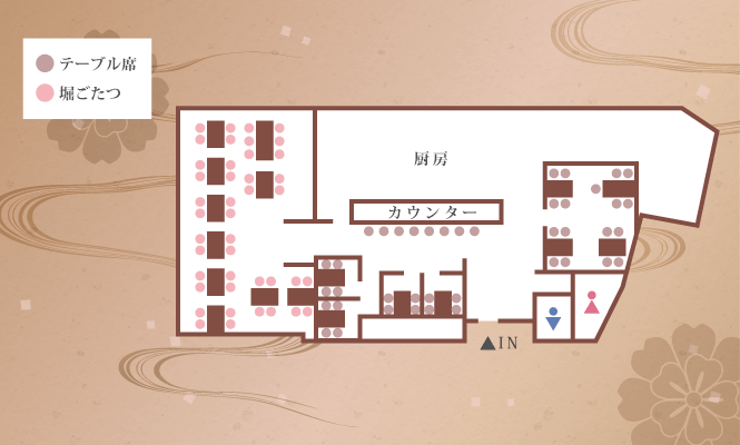 店内レイアウト