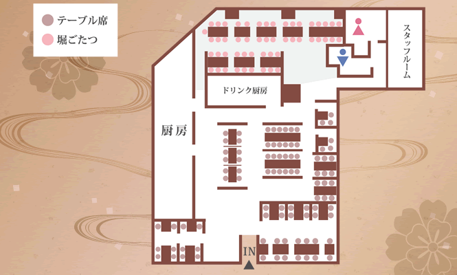 店内レイアウト