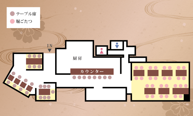 店内レイアウト