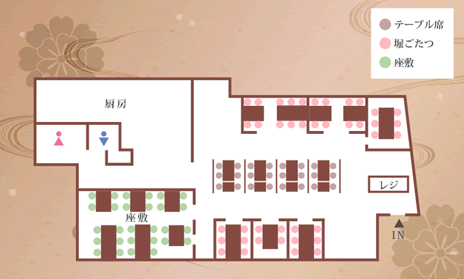 店内レイアウト