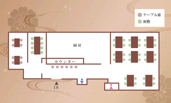 店内レイアウト