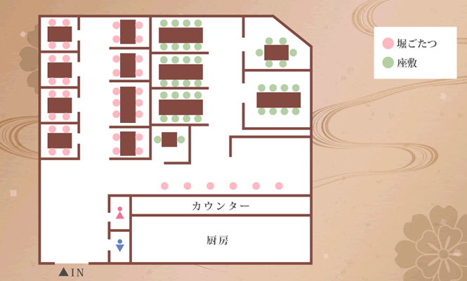 店内レイアウト