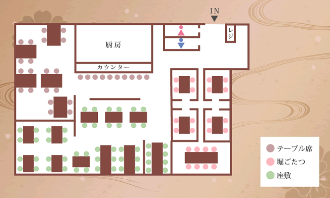 店内レイアウト