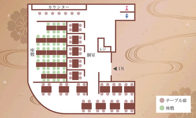 店内レイアウト